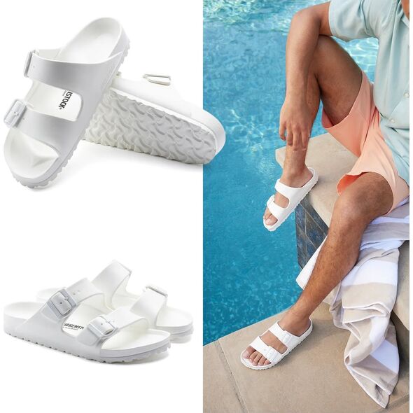Birkenstock Birkenstock Arizona 129441 białe 45 9918367 4052001499884