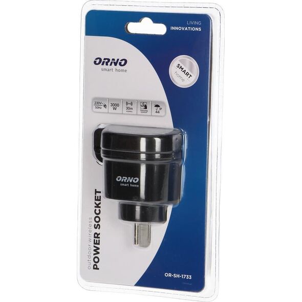 Orno ORNO SMART HOME GNIAZDO SIECIOWE ZEWNĘTRZNE Z ODBIORNIKIEM RADIOWYM OR-SH-1733 9919826 5908254810602