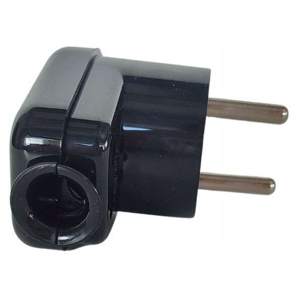 Orno ORNO WTYCZKA GUMOWA Z UCHWYTEM IP44 CZARNA 2P+Z WT-16/CZARNY 9919845 5907522194963