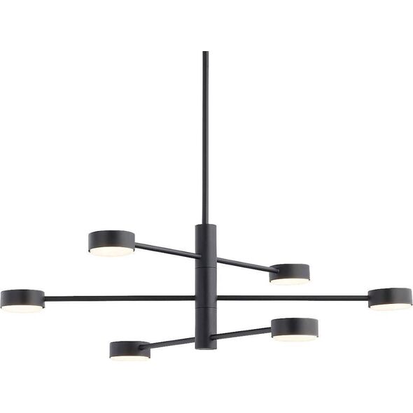 Lampa wisząca Nowodvorski Sufitowa LAMPA regulowana ORBIT 7946 Nowodvorski industrialne molekuły sticks do jadalni czarne 9935856 5903139794695