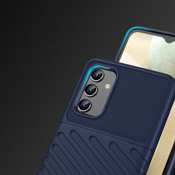 Hurtel Thunder Case elastyczne pancerne etui pokrowiec Samsung Galaxy A13 5G niebieski 9939021 9145576240243