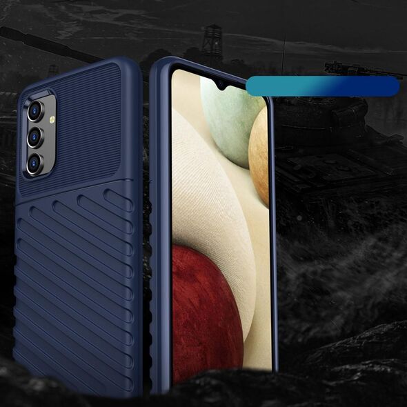 Hurtel Thunder Case elastyczne pancerne etui pokrowiec Samsung Galaxy A13 5G niebieski 9939021 9145576240243