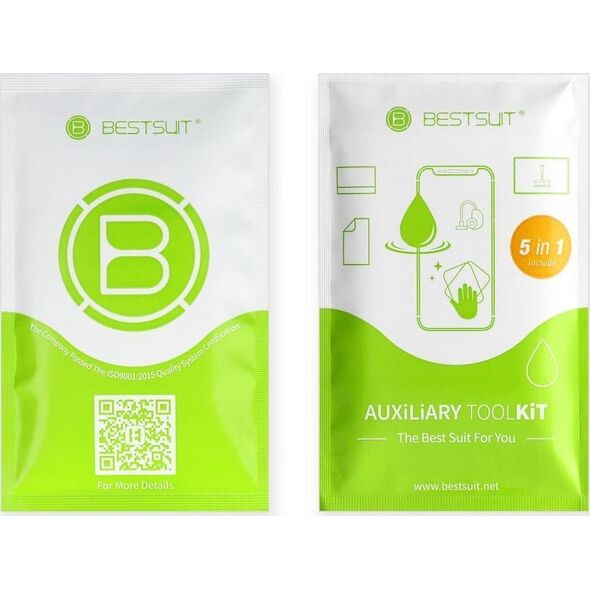 Partner Tele.com Szkło hybrydowe Bestsuit Flexible 5D Full Glue do Samsung Galaxy S22 czarny (Hot Bending) - działający czytnik 9939462 5903396145001