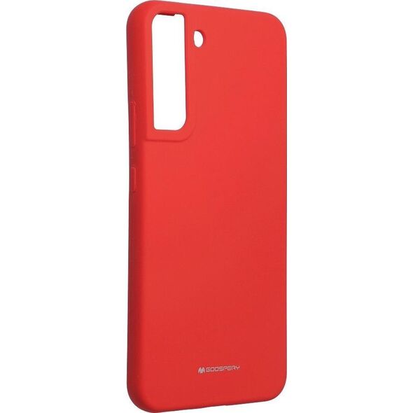 Partner Tele.com Futerał Mercury Silicone do SAMSUNG S22 PLUS czerwony 9940731 8809842234596