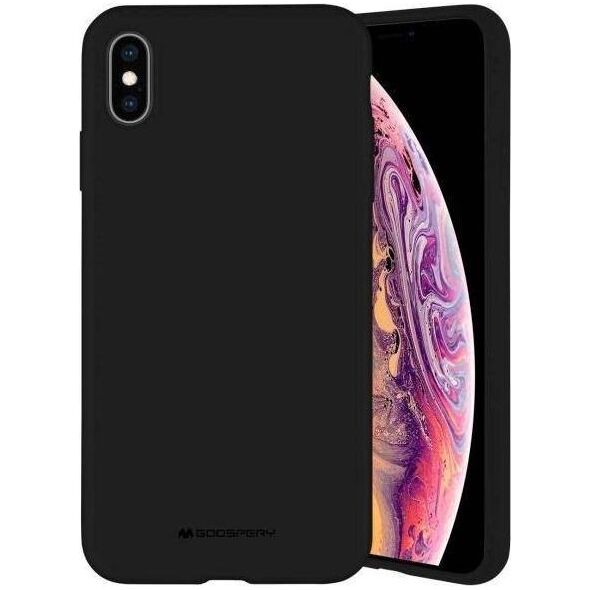 Mercury Mercury Silicone Samsung A03s A037 czarny/black 9940808 8809824774751