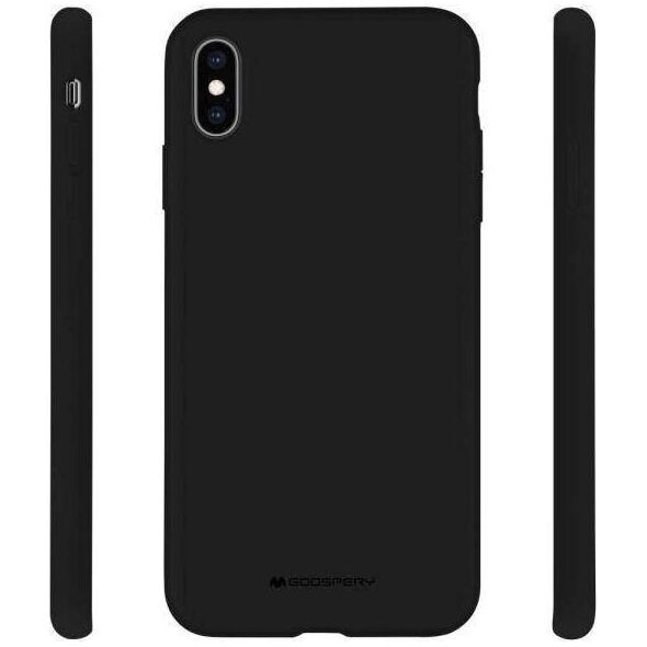 Mercury Mercury Silicone Samsung A03s A037 czarny/black 9940808 8809824774751