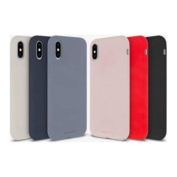 Mercury Mercury Silicone Samsung A03s A037 czarny/black 9940808 8809824774751