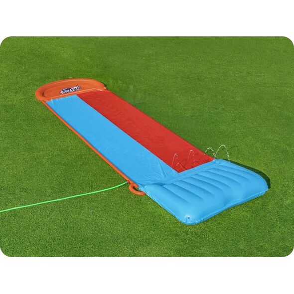 Bestway BESTWAY Ślizgawka podwójna H2OGO! Tsunami z rampą 4.88m 9944891 6941607308981