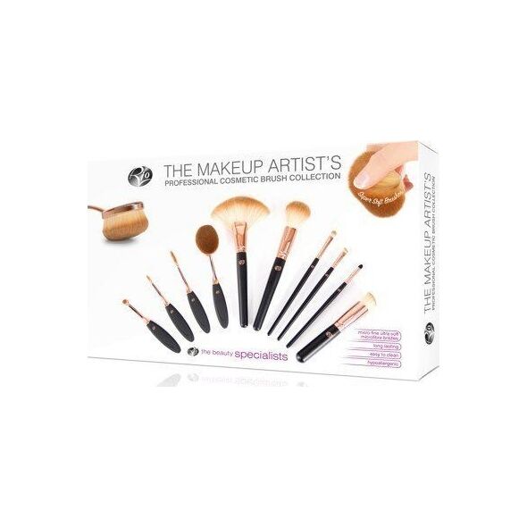 Rio PROFESSIONAL THE MAKE-UP ARTISTS 10 PCS PRO BRUSH COLLECTION - BRCO - RIO 9961795 5019487085818