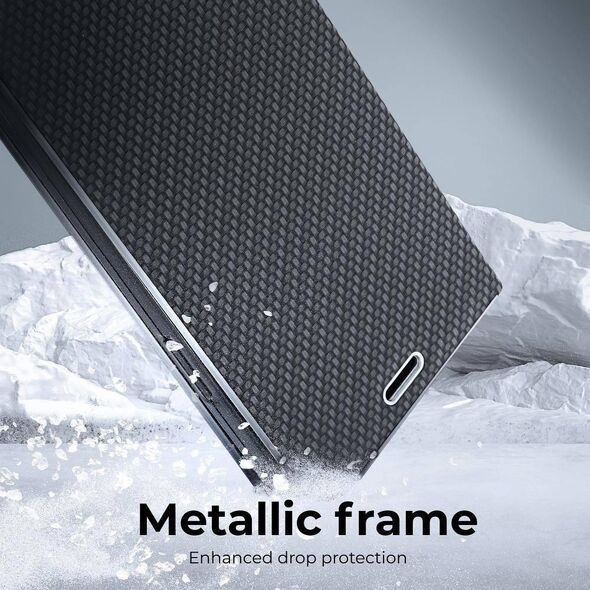 ForCell Kabura Forcell LUNA Book Carbon do XIAOMI Mi 11 Lite 5G / Mi 11 Lite LTE ( 4G ) / Mi 11 Lite NE czarny 10009518 5903396136641