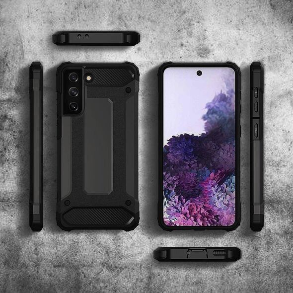 ForCell ETUI Futerał Forcell ARMOR do SAMSUNG Galaxy S22 czarny CASE 10009823 5903396134692