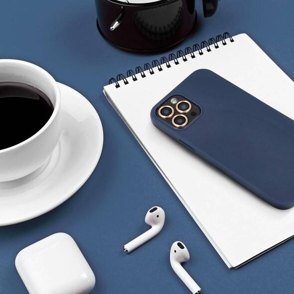 ETUI Futerał Forcell SOFT do iPhone 13 PRO ciemny niebieski CASE 10009879 5903396121821
