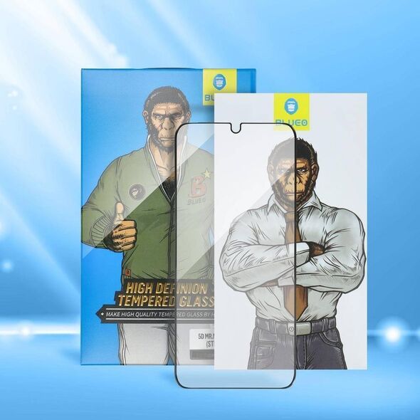 Strong Szkło Hartowane 5D Mr. Monkey Glass - Apple iPhone 13 Pro czarny (Strong HD) 10014615 5903396122880