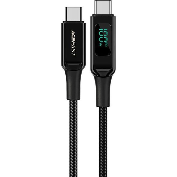 Kabel USB Acefast USB-C - USB-C 2 m Czarny (6974316281054) 10016425 6974316281054