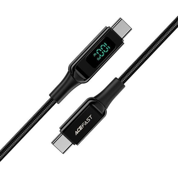Kabel USB Acefast USB-C - USB-C 2 m Czarny (6974316281054) 10016425 6974316281054