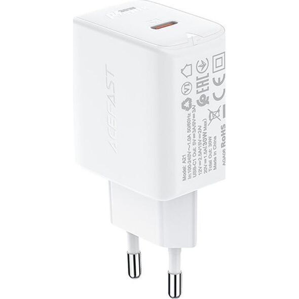Ładowarka Acefast A21 1x USB-C  (6974316281139) 10016601 6974316281139