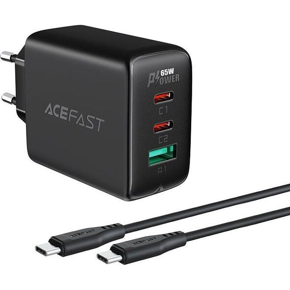 Ładowarka Acefast 1x USB-A 2x USB-C 3 A (6974316280279) 10016614 6974316280279