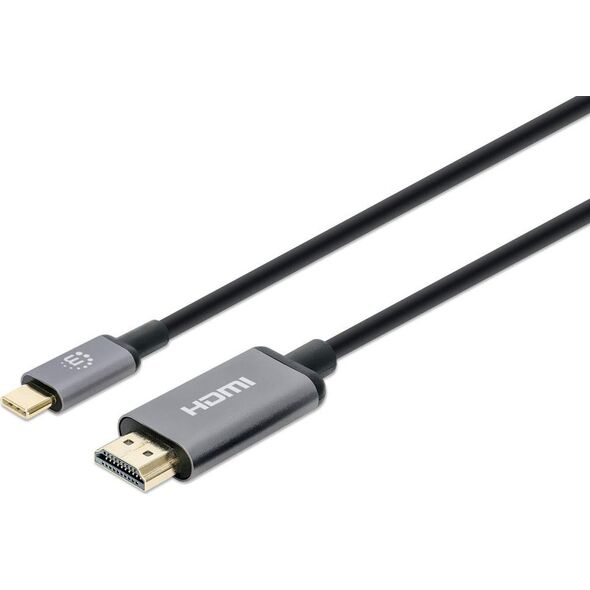 Kabel USB Manhattan USB-C - HDMI 2 m Czarny (153607) 10035027 766623153607