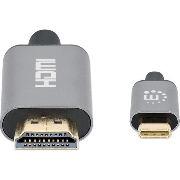 Kabel USB Manhattan USB-C - HDMI 2 m Czarny (153607) 10035027 766623153607