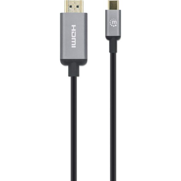 Kabel USB Manhattan USB-C - HDMI 2 m Czarny (153607) 10035027 766623153607