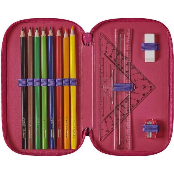 Piórnik Herlitz herlitz TriCase 31 tlg. Vintage Love 10035188 4008110287041