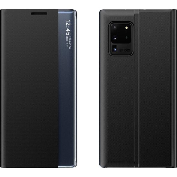 Hurtel New Sleep Case pokrowiec etui z klapką z funkcją podstawki Samsung Galaxy A53 5G czarny 10062465 5907769307218