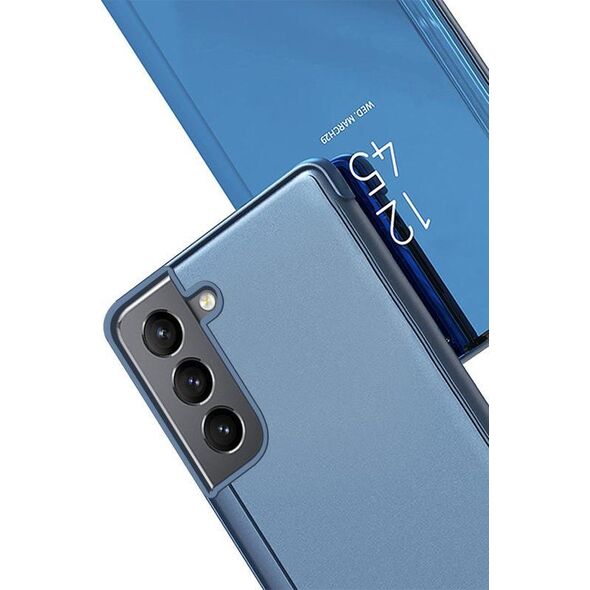 Hurtel Clear View Case futerał etui z klapką Samsung Galaxy S22+ (S22 Plus) niebieski 10062493 9145576240915