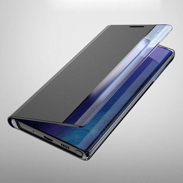 Clear View New Sleep Case pokrowiec etui z klapką z funkcją podstawki Samsung Galaxy A03s (166,5) różowy 10063227 9145576241318