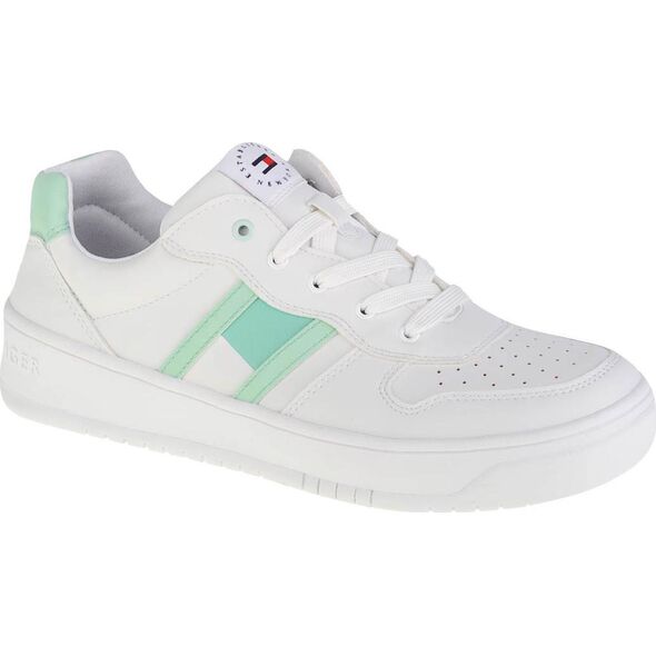 Tommy Hilfiger Tommy Hilfiger Low Cut Lace-Up Sneaker T3A4-32143-1351A166 białe 38 10072386 8056380907042