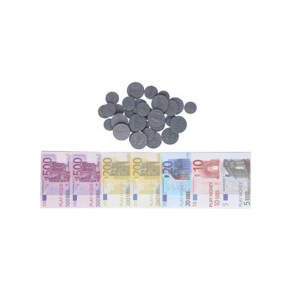 Eddy Toys Banknoty i Monety EUR Do Zabawy Gier 10073760 8711252537122