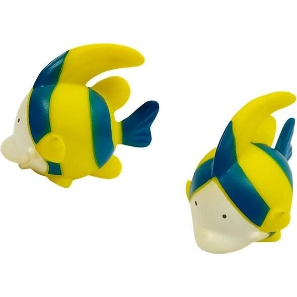LeanToys Zestaw Gumowych Rybek do Kąpieli Strzelają Wodą 10074179 5907625587112