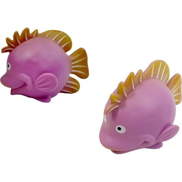 LeanToys Zestaw Gumowych Rybek do Kąpieli Strzelają Wodą 10074179 5907625587112
