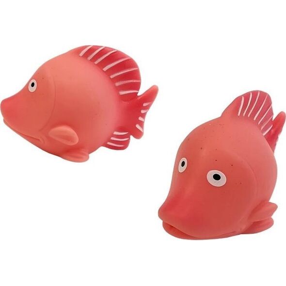 LeanToys Zestaw Gumowych Rybek do Kąpieli Strzelają Wodą 10074179 5907625587112