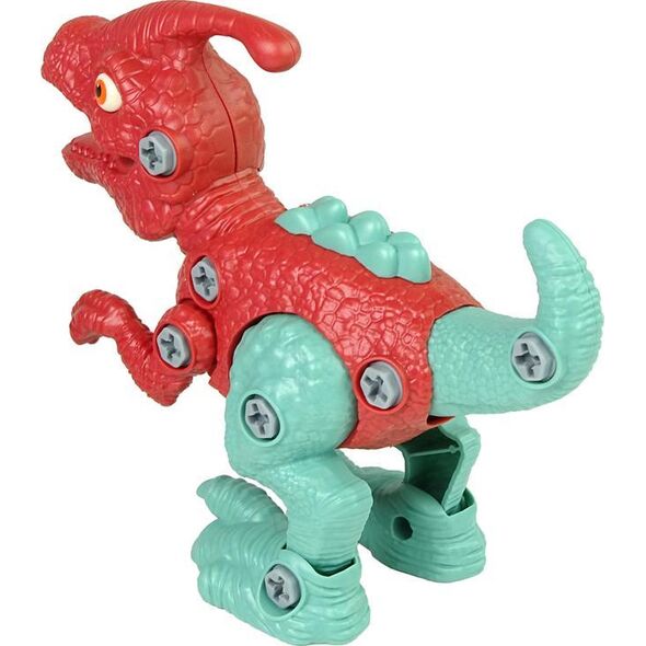 LeanToys Zestaw Dinozaur Parasaurolophus z Jajkiem DIY Śrubokręt 10074213 5904665992517