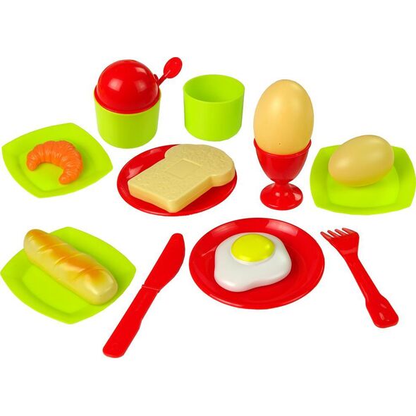 LeanToys Zestaw Artykułów Spożywczych Dzbanek Kubek Talerzyki 42 Elementy 10074258 5903802458756