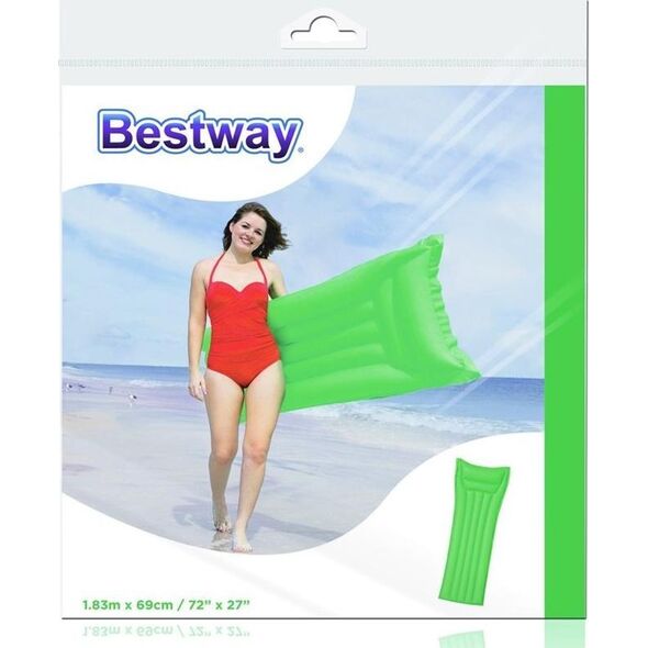 Bestway Bestway - Materac nadmuchiwany plażowy 183x69cm (Zielony) 10074298 5907731989268