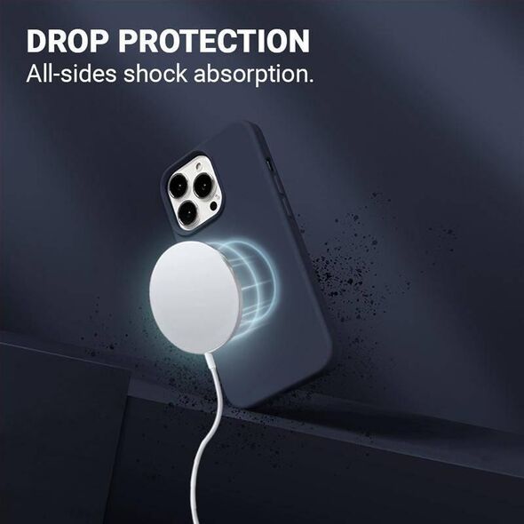 Crong Crong Color Cover Magnetic - Etui iPhone 13 Pro Max MagSafe (granatowy) 10074876 5904310700641