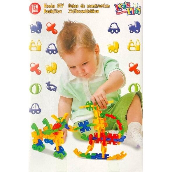 Lets play Let's Play - Zestaw klocków konstrukcyjnych dla dzieci (Zestaw 1) 10075016 5907731988933