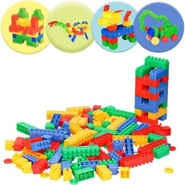 Lets play Let's Play - Zestaw klocków konstrukcyjnych dla dzieci (Zestaw 1) 10075016 5907731988933
