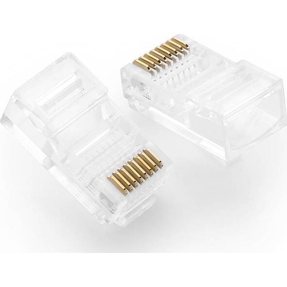 Ugreen Wtyczka RJ45 NW110 Ethernet, 8P/8C, Cat.5/5e, UTP (100szt) 10083700 6957303852468