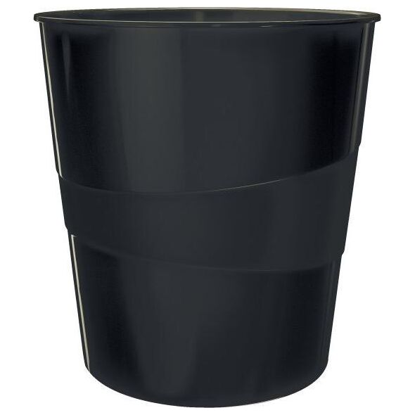 Kosz na śmieci Leitz Kosz na śmieci 15L Leitz WOW, czarny 52781095 10086453 4002432121977
