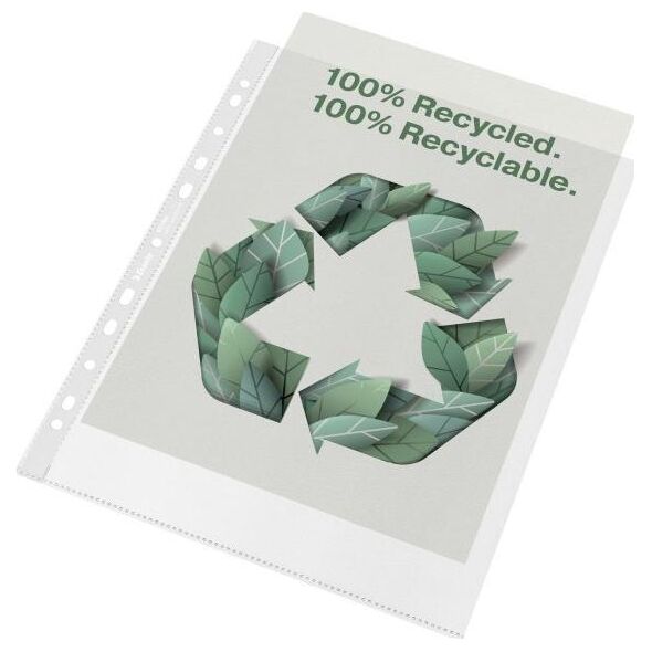 Esselte Koszulka groszkowa Recycled Premium PP 70 mic. A4 Maxi , 100 szt. Esselte 627494 10087474 4049793067520