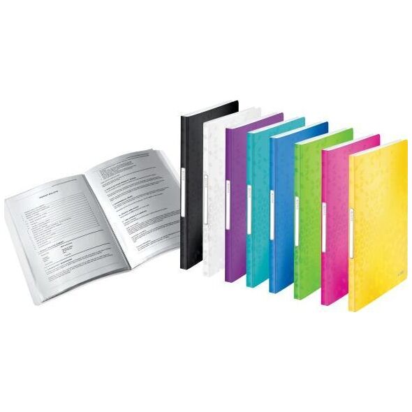Leitz WOW - Album ofertowy 40 koszulek PP, czarny 46320095 10093835 4002432121212