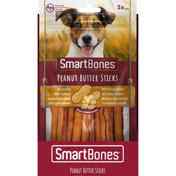 Smart Bones Peanut Butter Sticks 5 szt. 10104311 810833027224