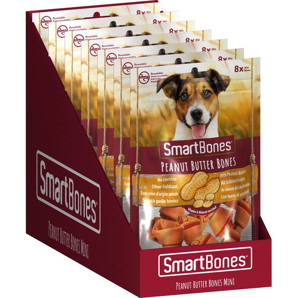 Smart Bones Smart Bones Peanut Butter mini 8 szt. 10104312 810833027200