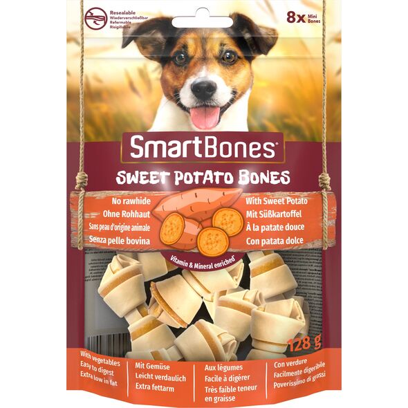 Smart Bones Smart Bones Sweet Potato mini 8 szt. 10104313 810833027408