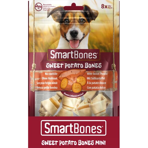 Smart Bones Smart Bones Sweet Potato mini 8 szt. 10104313 810833027408
