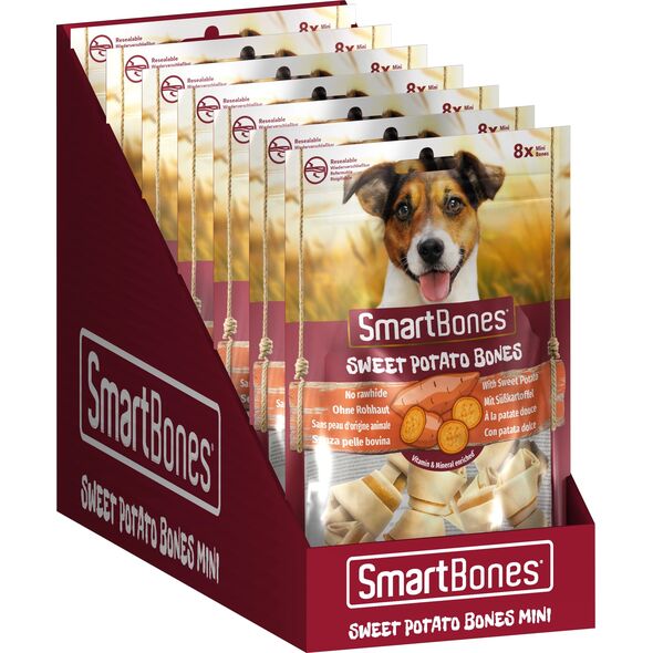 Smart Bones Smart Bones Sweet Potato mini 8 szt. 10104313 810833027408
