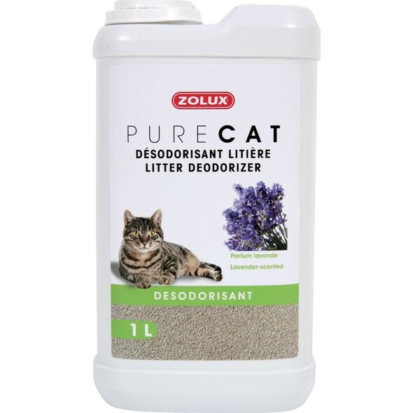 Zolux Dezodorant do żwirku Purecat o zapachu lawendy 1 l 10104453 3336024763209