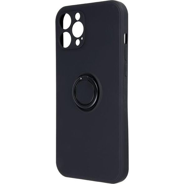 TelForceOne TelForceOne Nakładka Finger Grip do iPhone 12 Pro 6,1" czarna 10108895 5900495939401